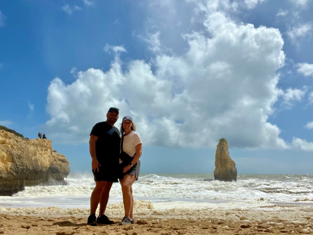 Praia Carvalho in the Algarve