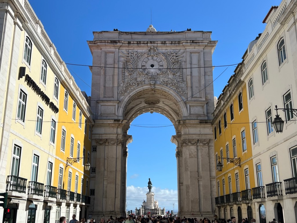 Arco de Rua Augusta monument in Lisbon