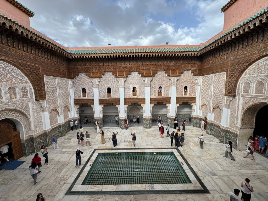 Beautiful courtyard with centre pool 